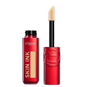 L'Oreal Paris Infallible Skin Ink 2-in-1 Foundation Concealer Hybrid Face Makeup, up to 48HR Transfer-Resistant with Buildable Light to Full Coverage, 180 Cool