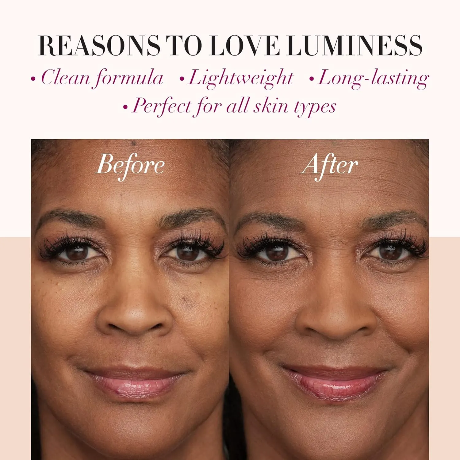 LUMINESS Silk Airbrush Spray Foundation & Primer Kit - Full Coverage Foundation, Anti-Aging Formula Hydrates & Moisturizes with Hyaluronic Acid, Aloe Vera & Hydrolyzed Silk (Shade - Deep Rich)