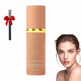 Lunora Color Adapting Foundation, Lunora Foundation 4 In 1 - Color Changing, Hydrating Full Coverage, Long-Lasting & Waterproof (1-pcs nature, 1)