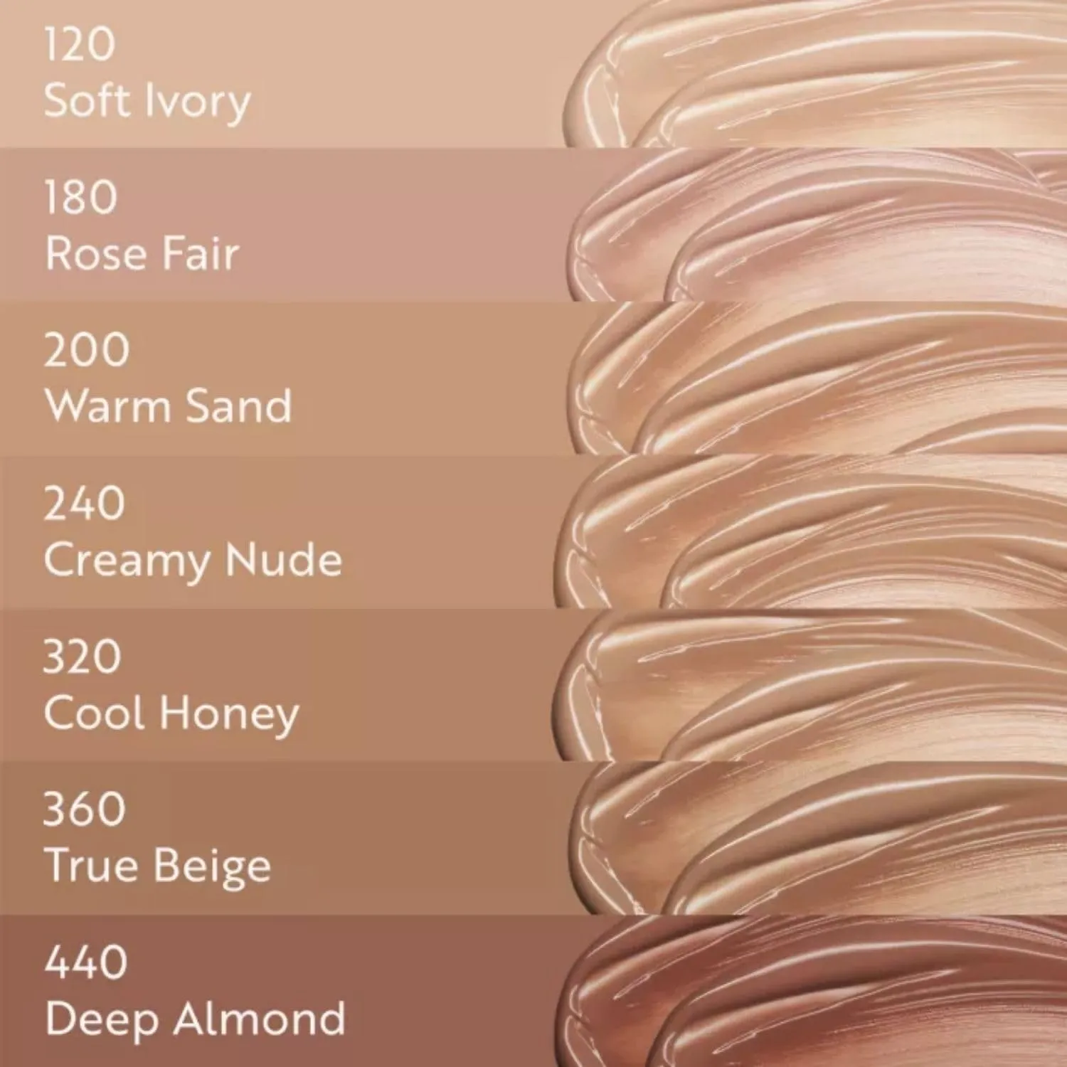 M. Asam MAGIC FINISH Supercharge Serum Foundation Deep Almond (1.01 Fl Oz) - Moisturizing Make Up & Firming Face Serum In One, Anti-aging CC Cream With Optimal Coverage & Hyaluronic Acid