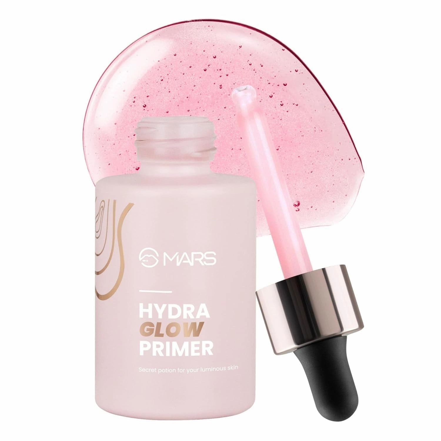 M.in. Hydra Glow Premium Glow Makeup For Face, Dewy Finish Face Makeup with Hyaluronic Acid, Green Tea Extract, 1.01 Fl Oz