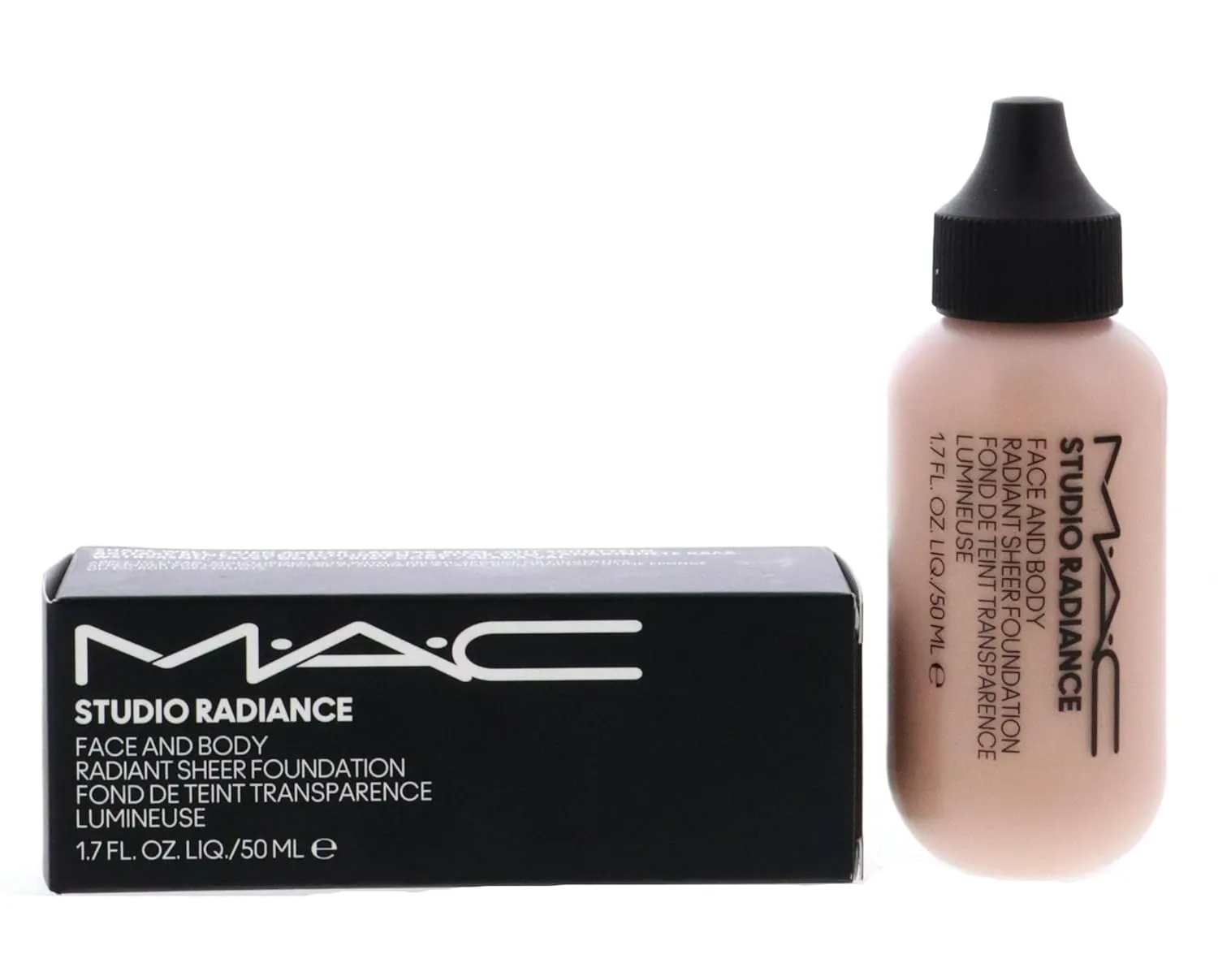 M.A.C Studio Radiance Faceand Body Radiant Sheer Foundation N3, 1.7 Ounce
