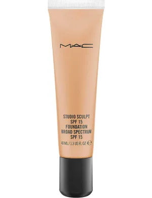 MAC Studio Sculpt SPF 15 Creamy, Luxurious, Gel-based Foundation, 1.3 Oz (NC44)