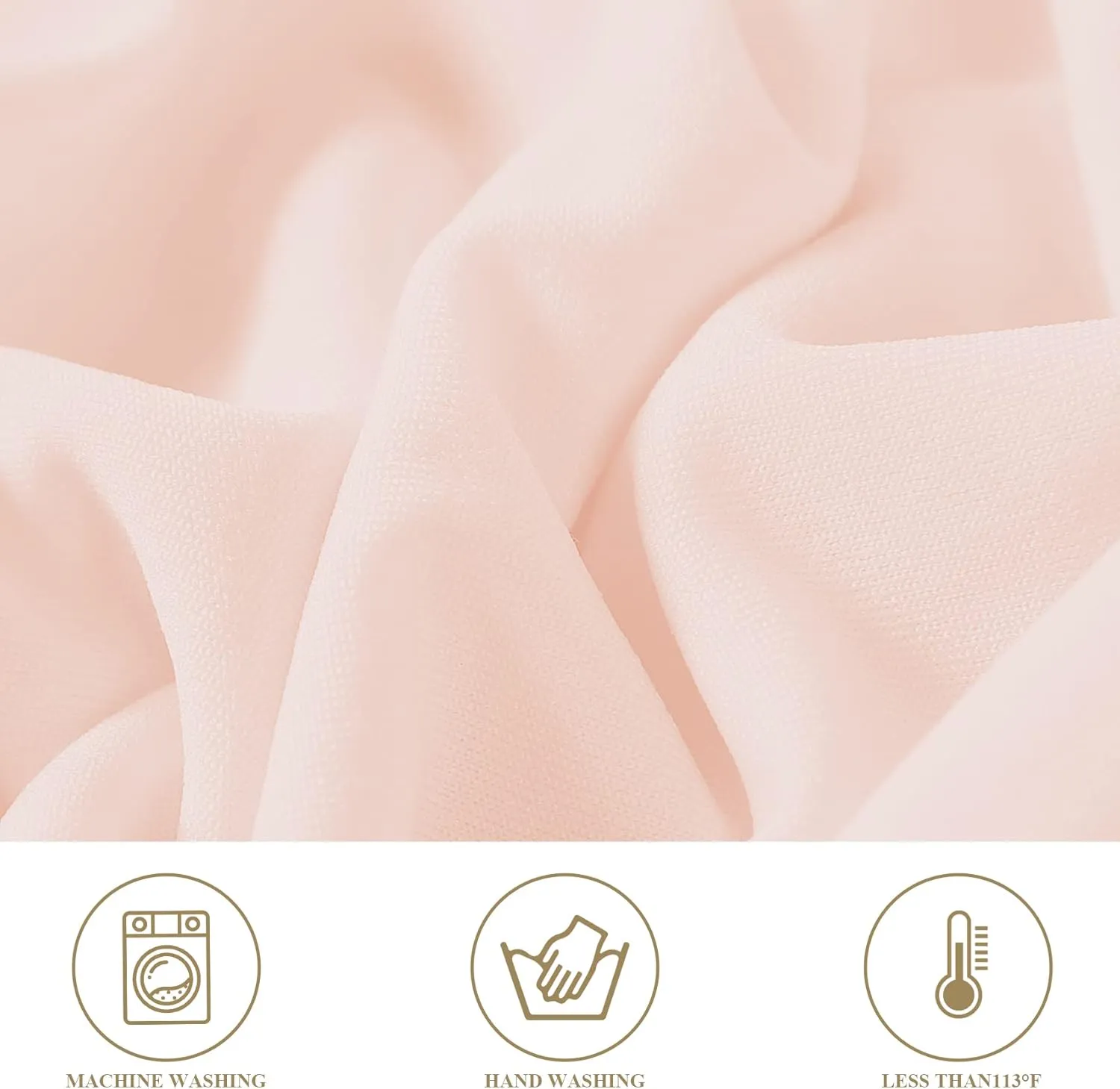 magalo 20 Pack Blush Pink Spandex Folding Waterproof Chair Cover, Stretch Chair Cover Protector for Wedding, Party, Dining Banquet and Other Special Events