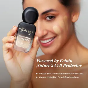 MAHANT Couverture Complete Liquid Foundation - 30ml (01 Fair Light) Full Coverage, Lightweight, Water Resistant & Long-lasting with Skincare Benefits Hydrating & Nourishing Face Makeup - Paraben-Free