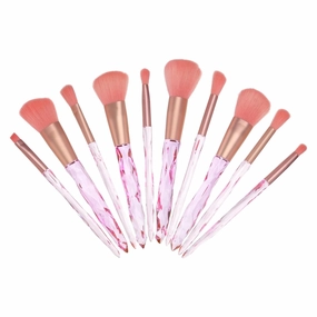 Makeup Brush Set 10 Piece Set Including Blush Brush Perfect for Makeup Artists Beginners