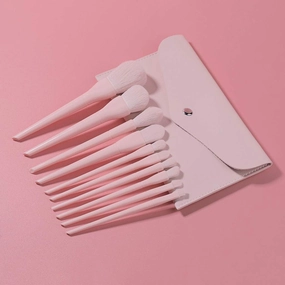 Makeup Brush Ten Packs Of Makeup Brushes, Foundation, Eyeshadow and Blush Brushes, Pink Multifunctional Beauty Tools