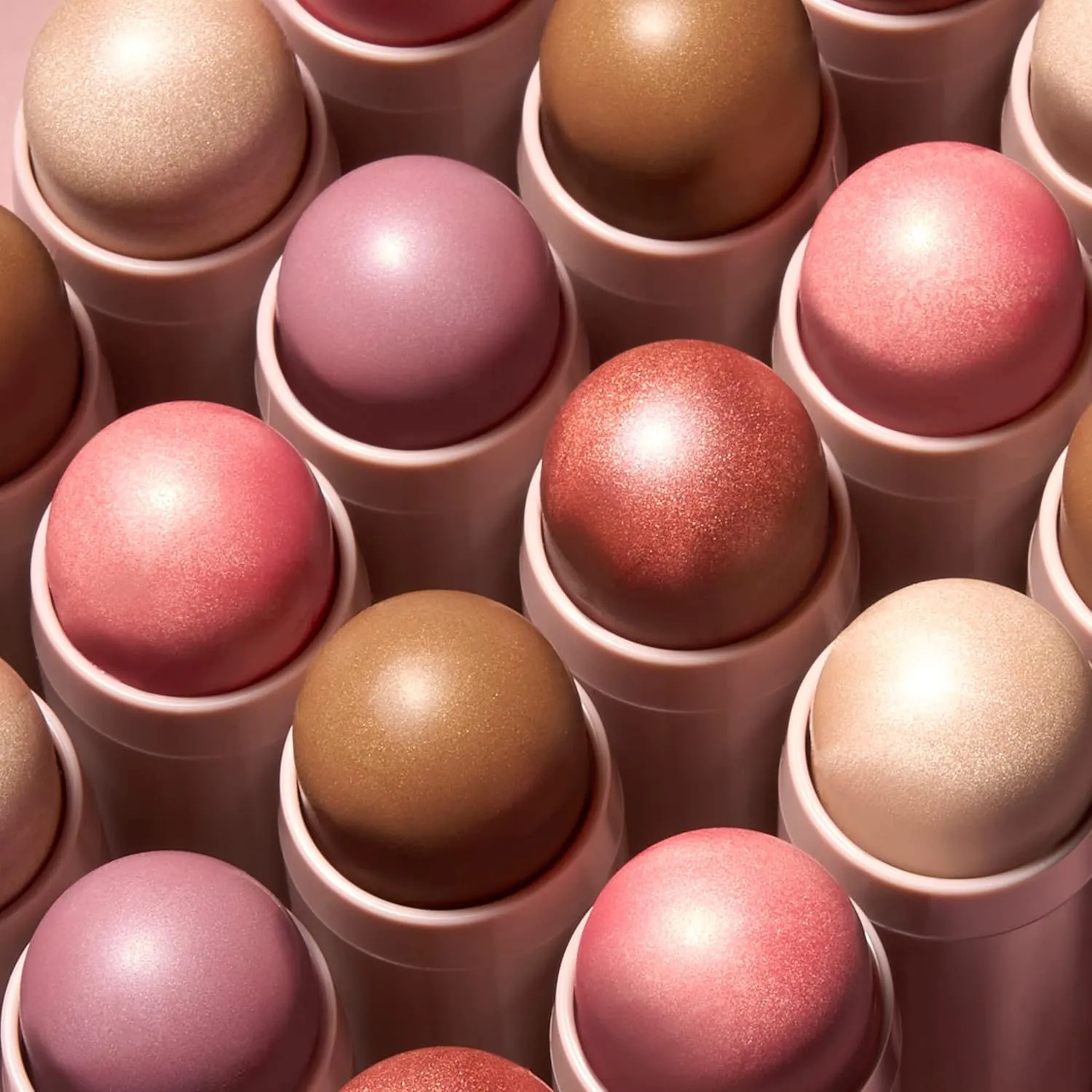 Mally Beauty Shimmer, Shape & Glow Plus Face Defining Stick, Just-Pinched Pink