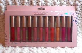 Manna Kadar Forget Me Not 11pc Primin Lip Gloss Stain Set