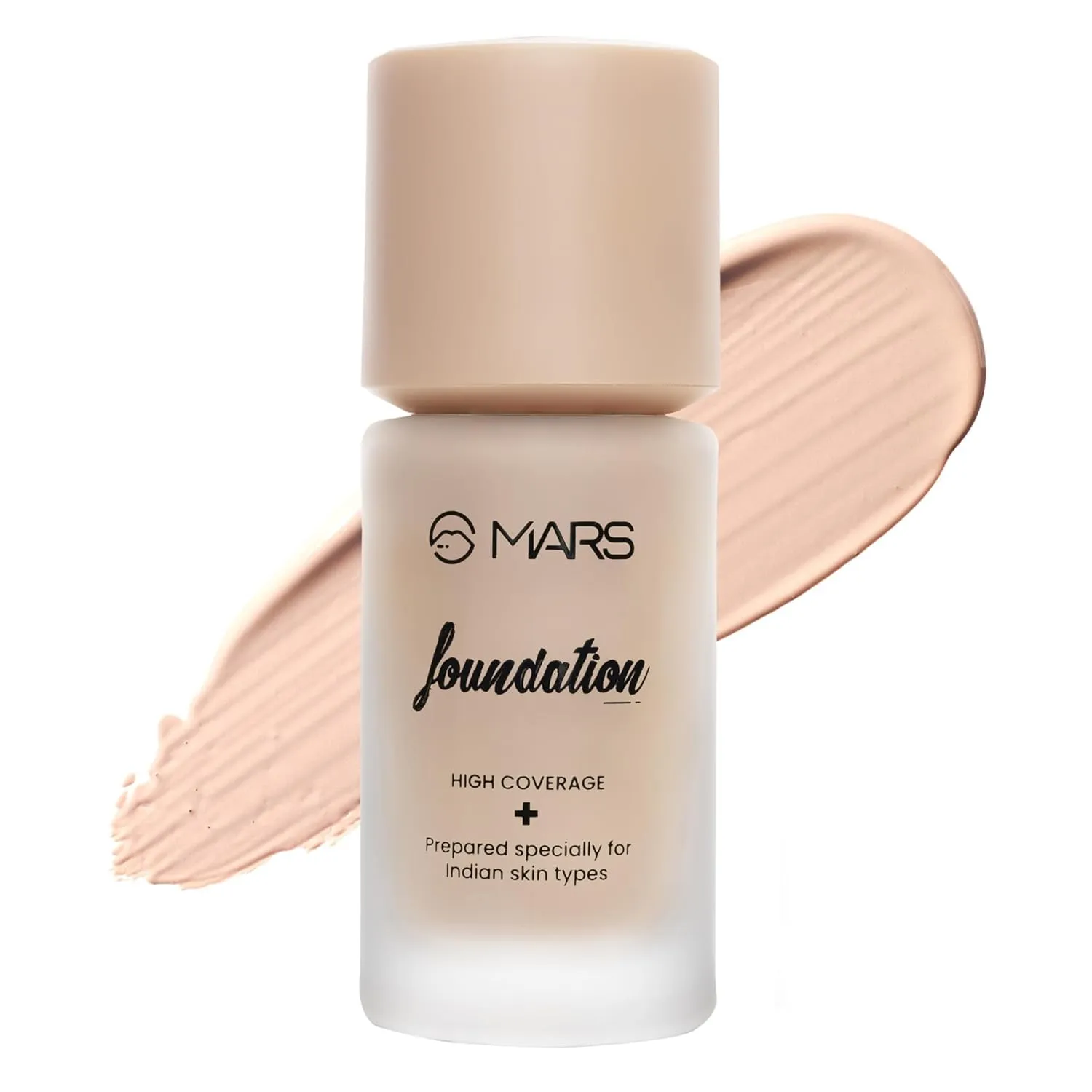 MARS'High Coverage Liquid Matte Foundation | Blemish Free & Blendable Foundation for Makeup (40ml) (SHADE-05)