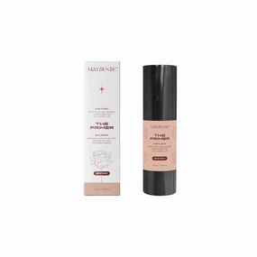 Maysense The Primer | Mineral Sunscreen, Natural Matte Nude, SPF 30, Color Correcting Face Primer, minimizes pores and fine lines | 30ml, 1.02 fl oz