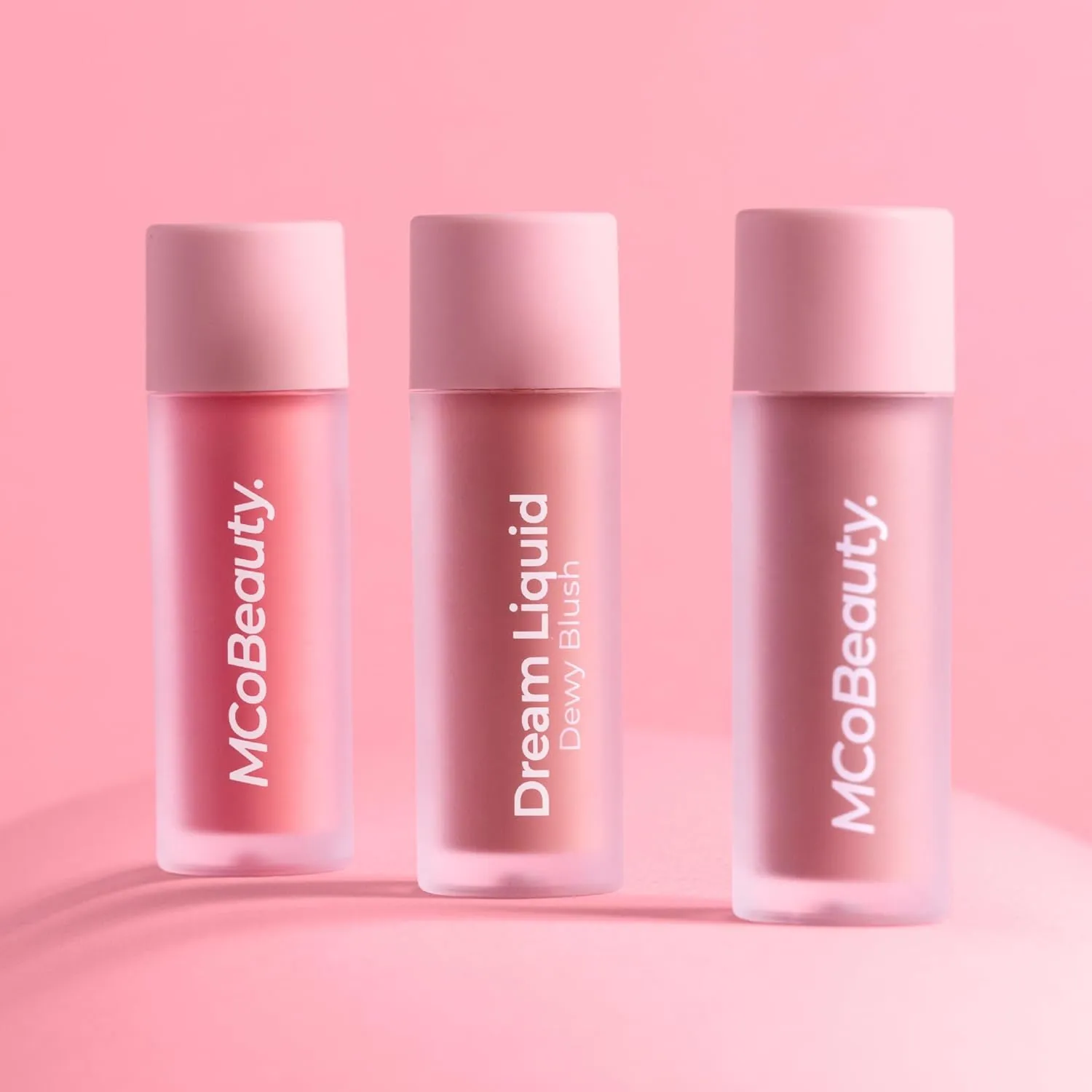 MCoBeauty Dream Liquid Dewy Blush, Soft Pink, Radiant Flush for Fresh, Glowing Cheeks, Vegan, Cruelty Free Cosmetics