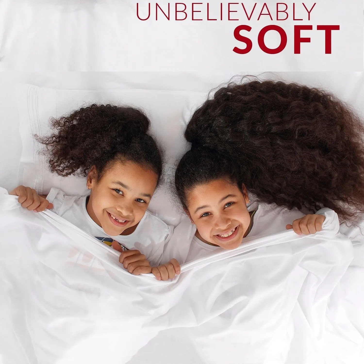 Mellanni Twin Sheets Set - 3 PC Iconic Collection Bedding - Hotel Luxury, Extra Soft, Cooling Bed Sheets - Wrinkle, Fade, Stain Resistant (Twin, Blush Pink)
