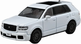 Metal Vehicles Toys 1:64 for Toyota Seiki Alloy Car Model Steerable Artifacts Black & White Interior Decoration Home Or Office Décor(White)