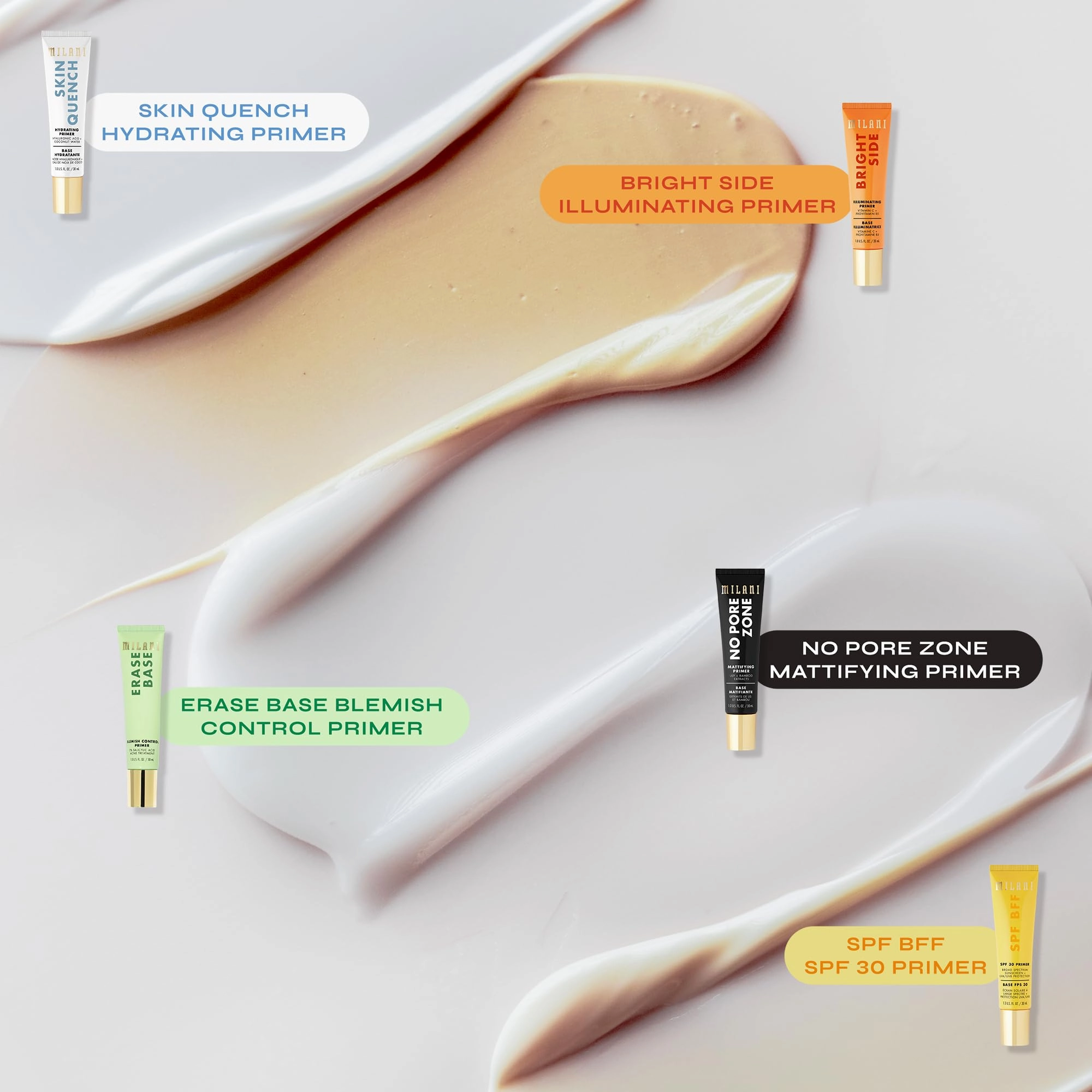 Milani Face Primer for Makeup (Mattifying & Pore-Minimizing, 1.0 Fl. Oz)