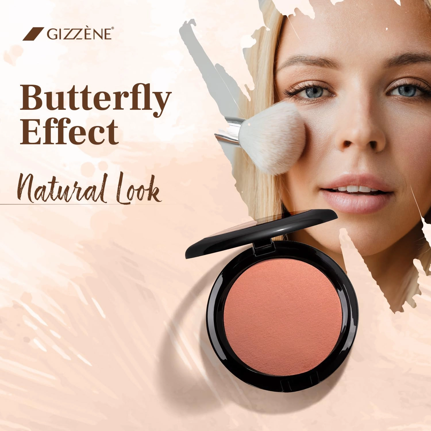 Mineral Blush Powder – Medium Coverage Terracotta Blush for Cheeks & Face with High Pigments for Shiny, Healthy Natural Finish – Buildable, Sweat Proof Makeup Blush (Pretty in Pink)