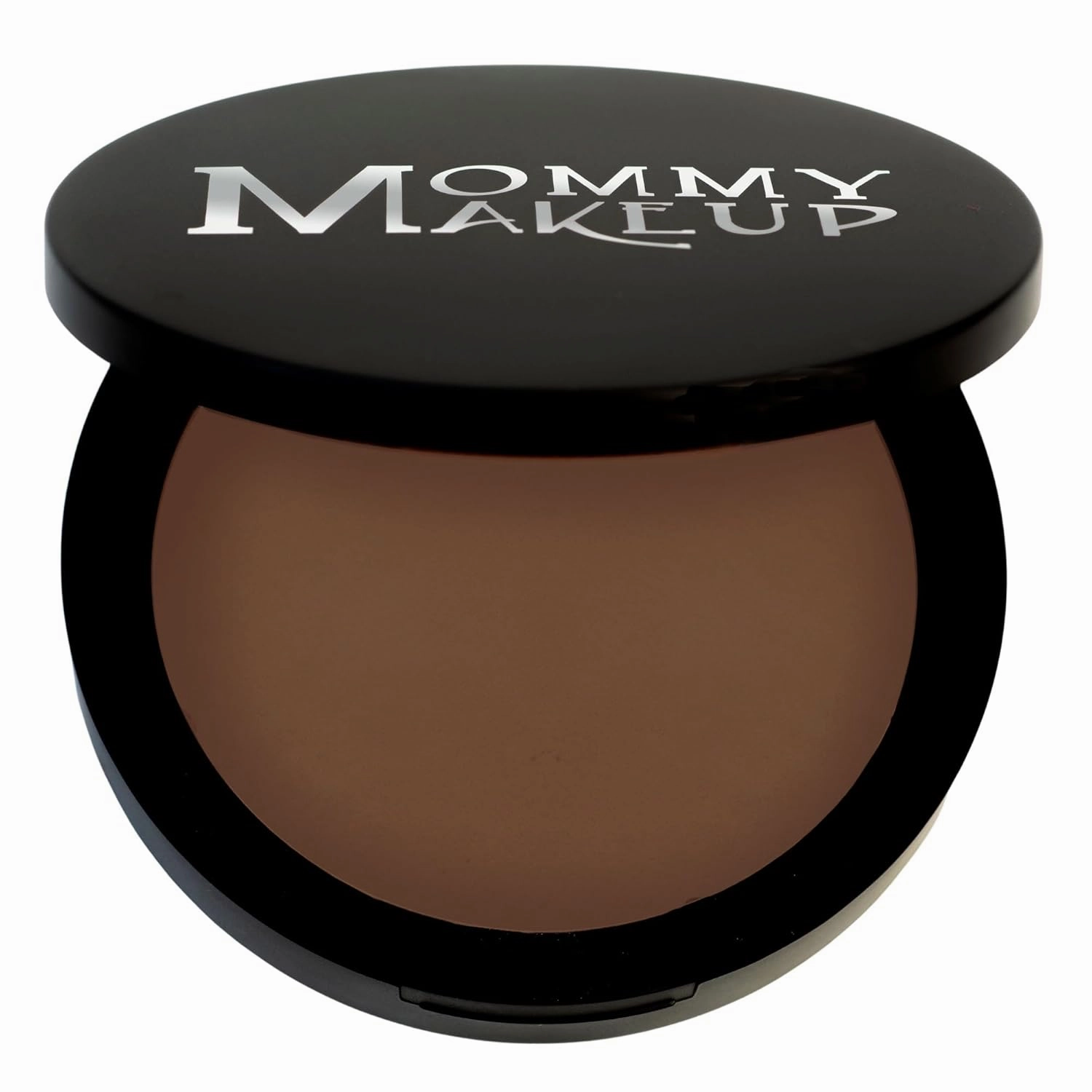Mineral Dual Powder - 4-in-1 Pressed Mineral Foundation with SPF 15 for Flawless Glow - Oil-Free, Talc-Free, Gluten-Free, 0.45 oz (Coffee Break - Extra Dark) by Mommy Makeup
