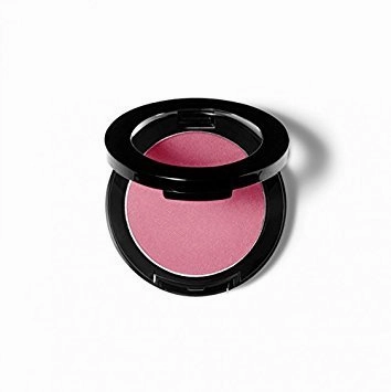 Mineral Powder Blush in Rumba a Vibrant Bright Pink Shade That Deflects Light and Smooths Imperfections on the Skin