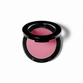 Mineral Powder Blush in Rumba a Vibrant Bright Pink Shade That Deflects Light and Smooths Imperfections on the Skin
