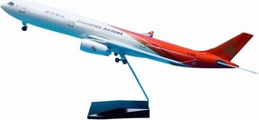 Mini Aircraft Model for Airbus A330-300 Shenzhen Airlines Aircraft Model 1:135 with Wheels LED Light 47cm Airplane Kit