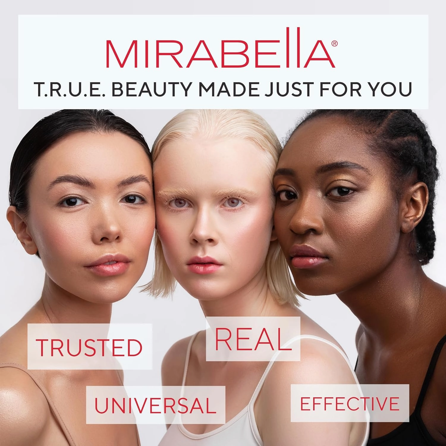 Mirabella Invincible For All HD Liquid Foundation - Anti-Aging Full Coverage Liquid Face Makeup - Moisturizing, Hydrating & Lightweight Foundation for All Skin Types (Light L90)