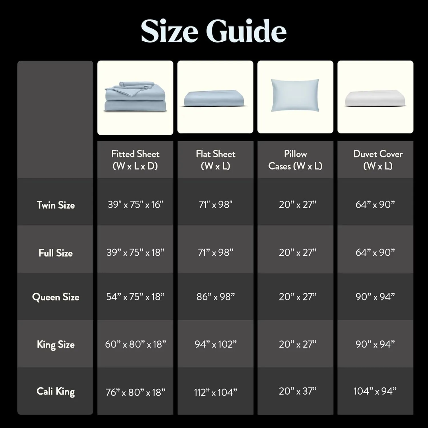 Miracle Made Cotton Bed Sheet Set - Sky Blue, 4 Piece Silver Infused, 300 Thread Count - Thermoregulating Clean & Cool Sheets