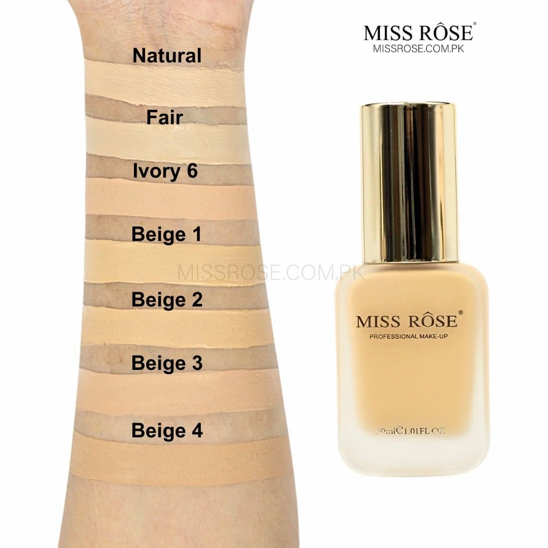 Miss Rose Super Stay Foundation – Perfect Fitting Skin