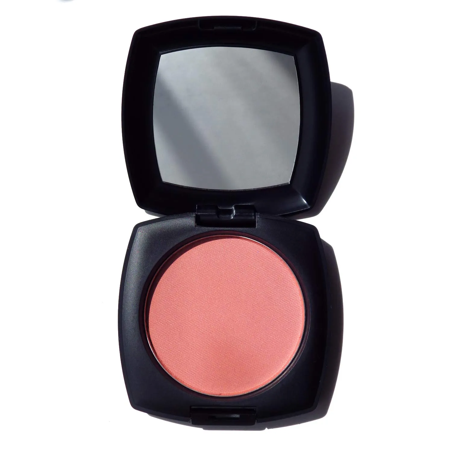 MODE Blush Absolute Ballerina Pink Long Lasting Vibrant Cheek Color, Stay True Buildable Full Coverage Natural Looking Powder Blusher, Smooth Nourishing Wild Rose Skincare, Mirror Case - Current Mood