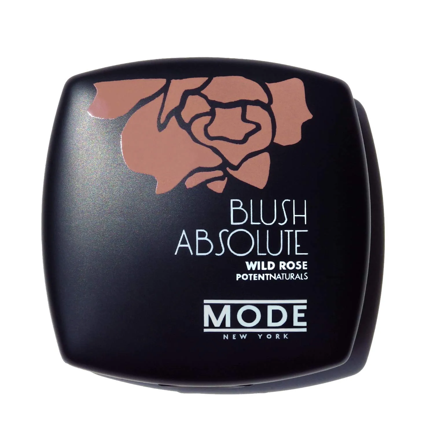 MODE Blush Absolute Pink Beige Long Lasting Vibrant Cheek Color, Stay True Buildable Full Coverage Natural Looking Powder Blusher, Smooth Nourishing Wild Rose Skincare, Mirror Case - In The Attitude