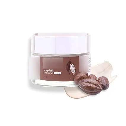 Moisturizer 35g | Bio-Active - Upcycled Cocoa - Butter Cream | Lifted & Youthful Skin - Hydrating - Anti-Aging | Theobromine Rich - Nourishing - Creamy | For Men & Women