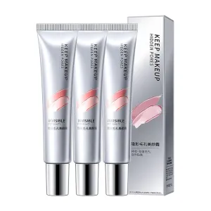 Moisturizing invisible pore beauty cream, brightening primer, brightening cream for perfect natural radiant glass skin, invisible pore concealer, suitable for all skin types