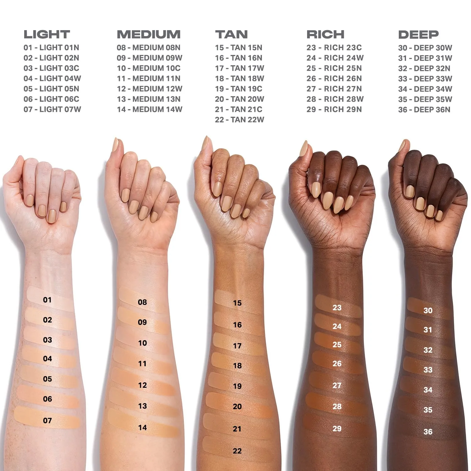 Morphe Lightform Dewy Foundation - Extended Hydration Foundation Makeup with a Lasting, Natural Radiant Finish - Long-Wearing Formula with Buildable, Medium Coverage - Deep 31W (1.01 fl oz)
