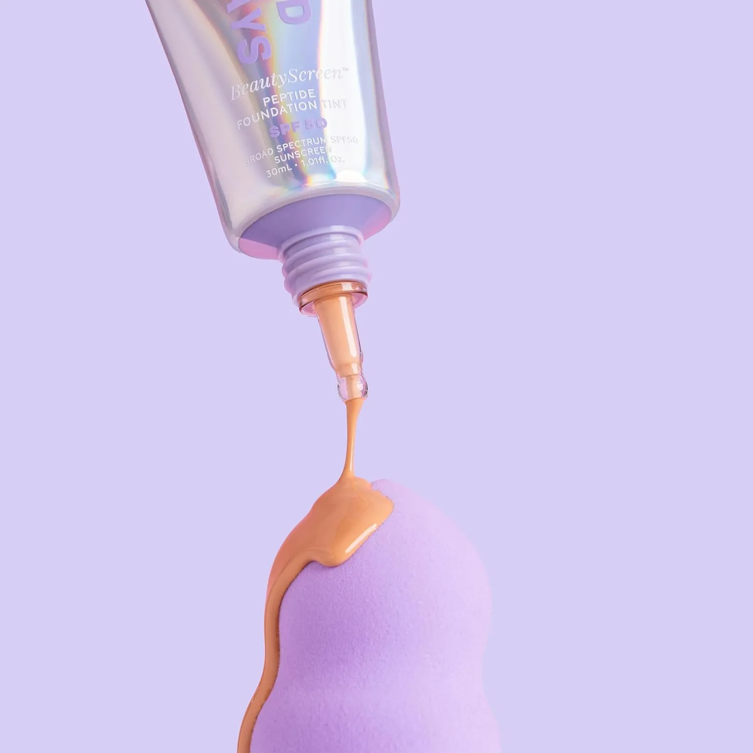 Naked Sundays BeautyScreen SPF 50 Mineral Peptide Foundation Tints, 2-in-1 SPF and Skin Tint, Radiant with Light buildable coverage, infused with Peptides, Acne-Safe (2.5 Light Neutral, 1.01 oz)