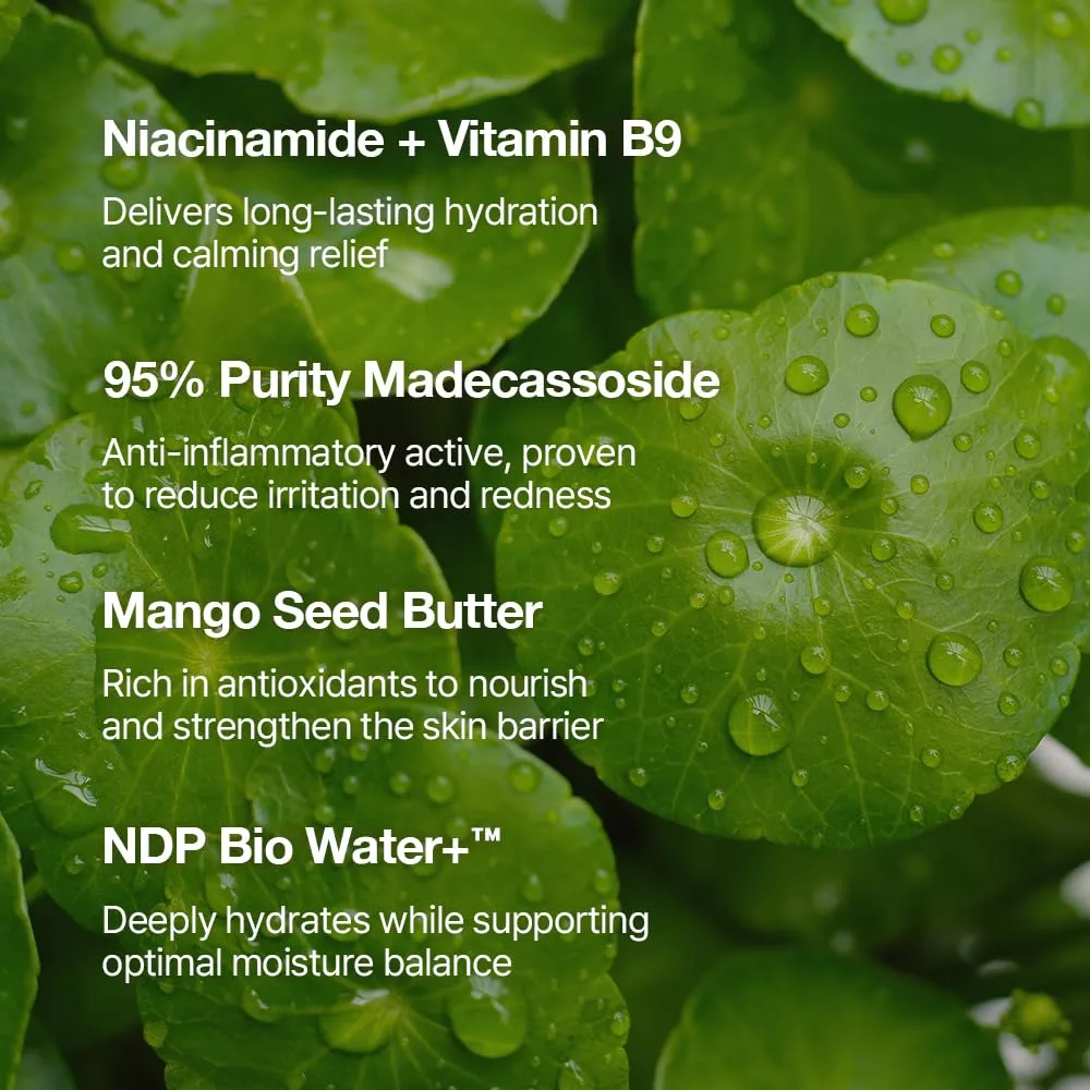 NDP Vitamin B9 Tone-up Cream, Silicone Free Face Primer for Pore Minimizing, Breathable Skin Formula, Glass Skin & Lightweight, Vegan Clean K-Beauty, 95% Purity Madecassoside (65ml / 2.19 Fl Oz)