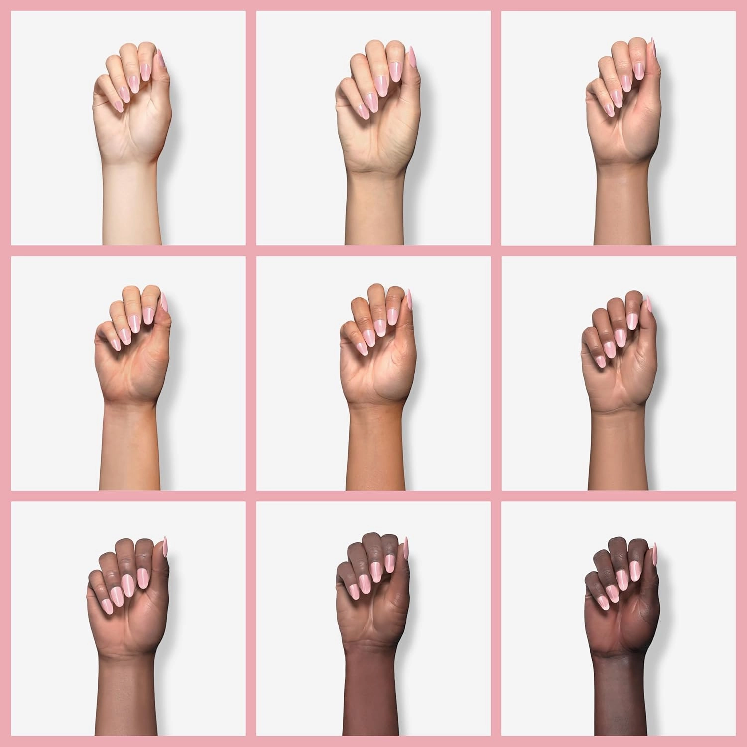 Nena's Superior Sculpting Powder Professional Acrylic Nail System Clear Blush Pink Medium Pink 16 oz 460 g