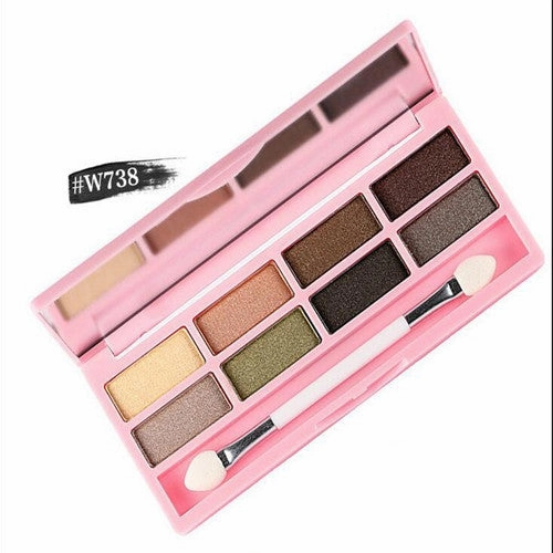 New Brand 8 Color Professional Naked Eyeshadow Palette Nude Make Up Neutral Matte Eyeshadow Palette Maquiagem