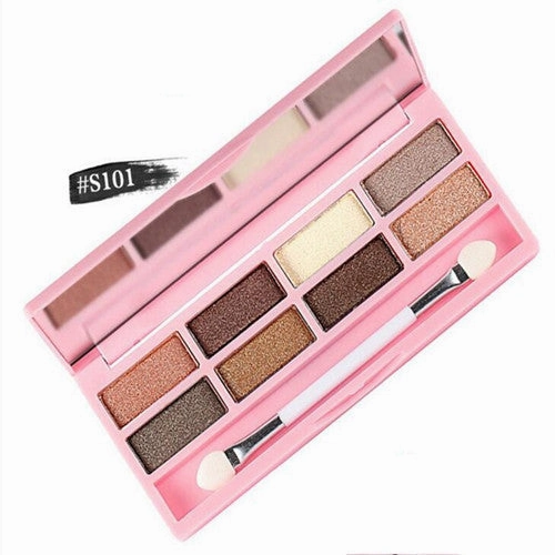 New Brand 8 Color Professional Naked Eyeshadow Palette Nude Make Up Neutral Matte Eyeshadow Palette Maquiagem