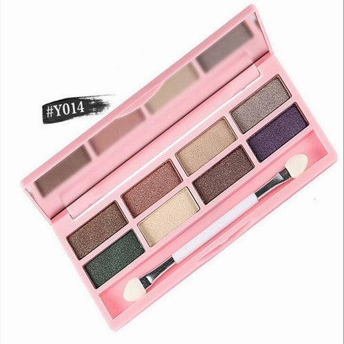 New Brand 8 Color Professional Naked Eyeshadow Palette Nude Make Up Neutral Matte Eyeshadow Palette Maquiagem