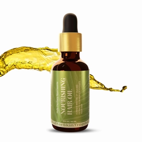 Nourishing Hair Serum For Dry Damaged Hair and Growth | High-performing - Argan Oil & Rosemary Oil For Hair Growth, Nourishment, Frizz Control for Scalp & Beard.