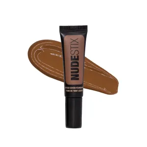 Nudestix Tinted Cover Liquid Foundation, Buildable Coverage for Even Skin Tone, Flawless Natural Lightweight Makeup Finish, 0.84 fl oz (25 ml)