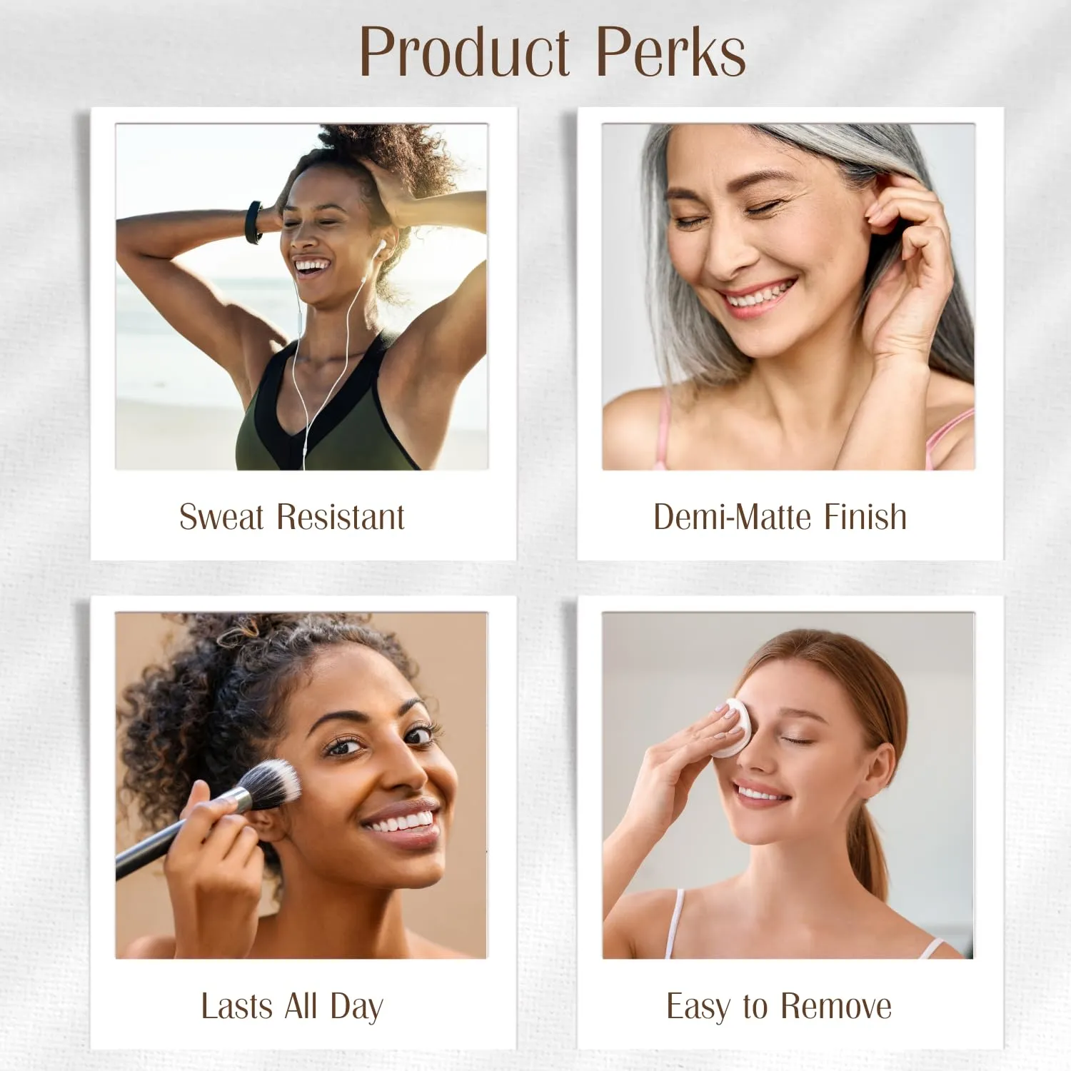 Organic Aloe-Based LUX Liquid Foundation, Natural Vegan Gluten-Free Made in USA, Cream