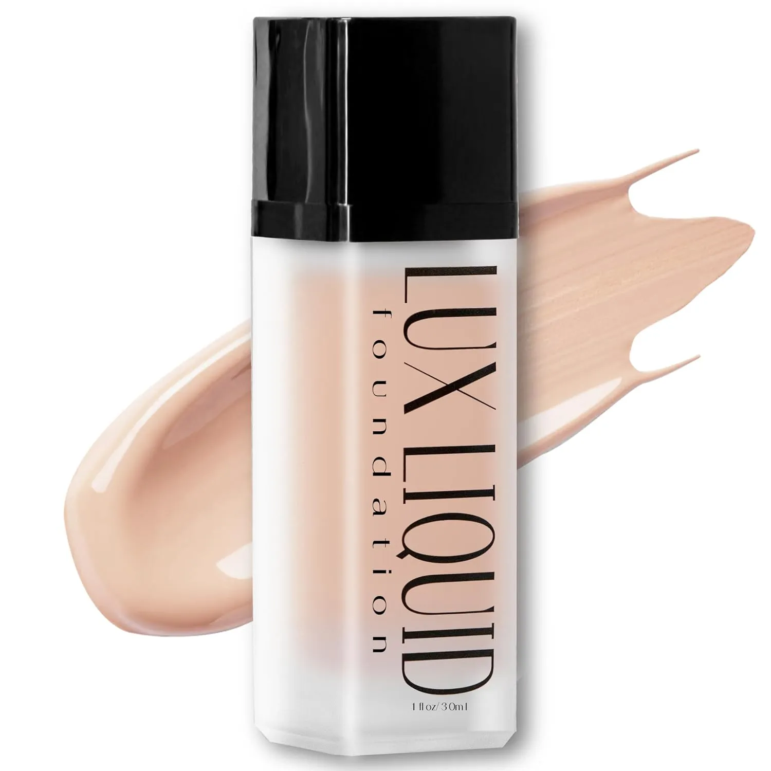 Organic Aloe-Based LUX Liquid Foundation, Natural Vegan Gluten-Free Made in USA, Cream