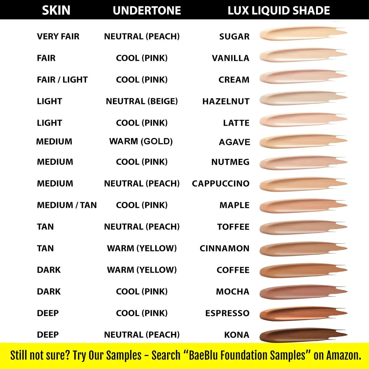 Organic Aloe-Based LUX Liquid Foundation, Natural Vegan Gluten-Free Made in USA, Nutmeg