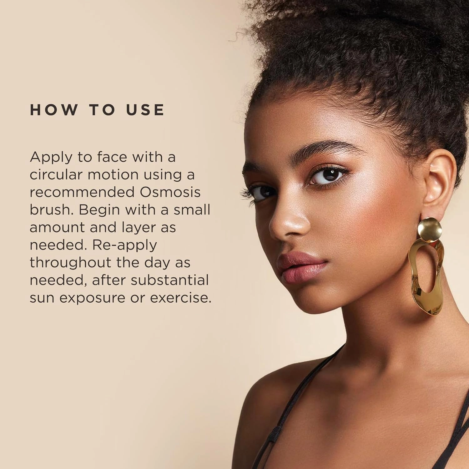 Osmosis Mineral Pressed Base Foundation, Lightweight Powder Makeup, Medium To Full Coverage, Matte Finish, 8 Shades