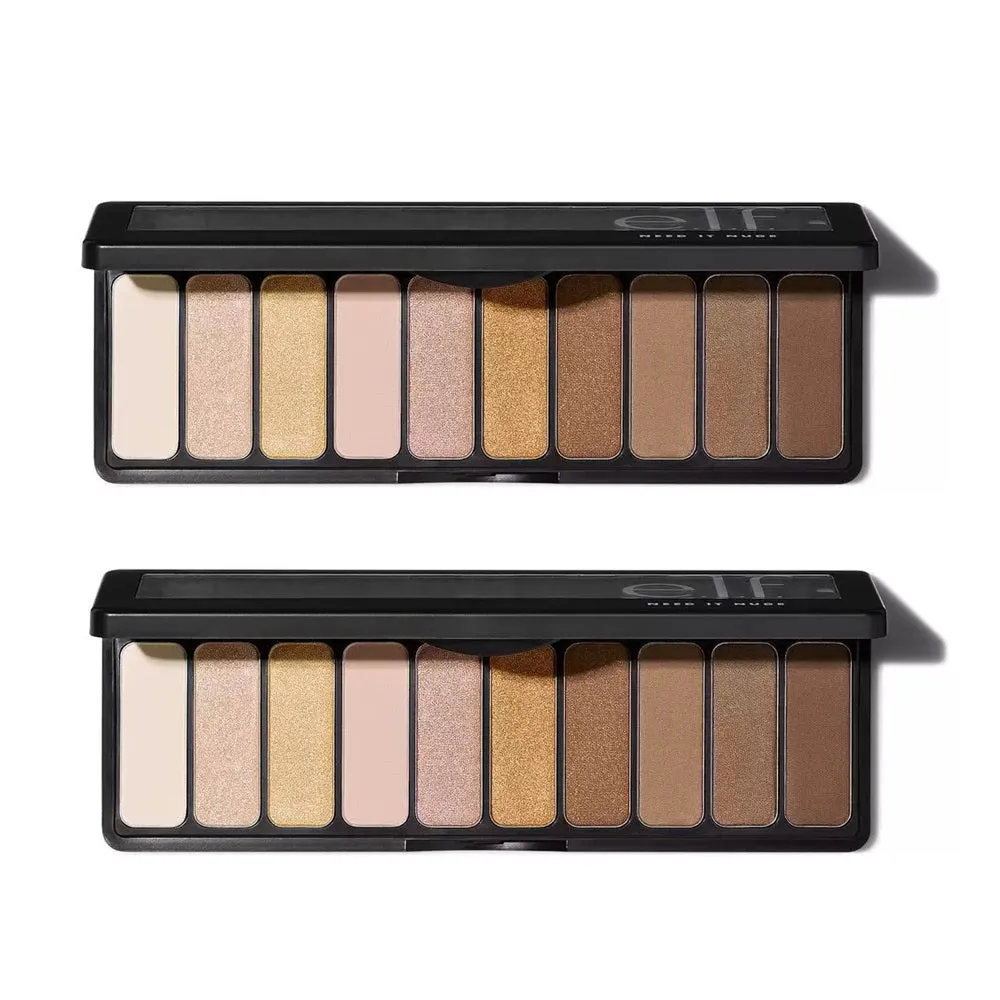 Pack of 2 e.l.f. Eyeshadow Palette, Need it Nude 83279