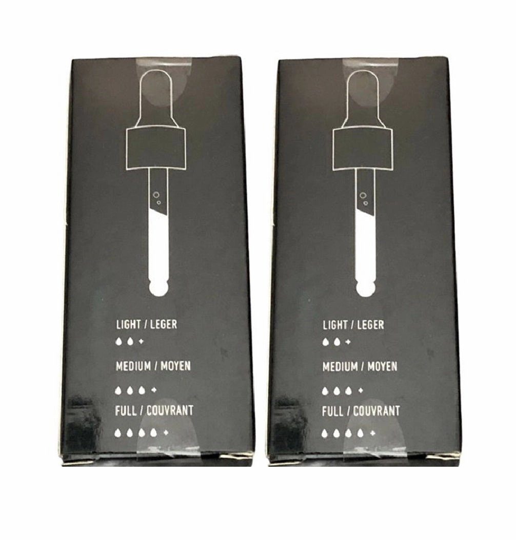 Pack of 2 NYX Total Control Drop Foundation, Buff # TCDF10
