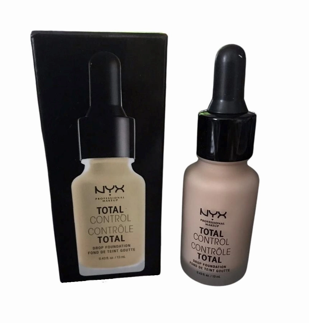 Pack of 2 NYX Total Control Drop Foundation, Natural # TCDF07