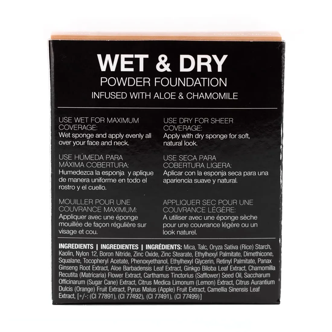 Palladio Dual Wet and Dry Foundation with sponge and Mirror, Squalane Infused, Apply Wet for Maximum Coverage or Dry for Light Finishing and Touchup, Minimizes Fine Line, All day Wear, Natural Clary