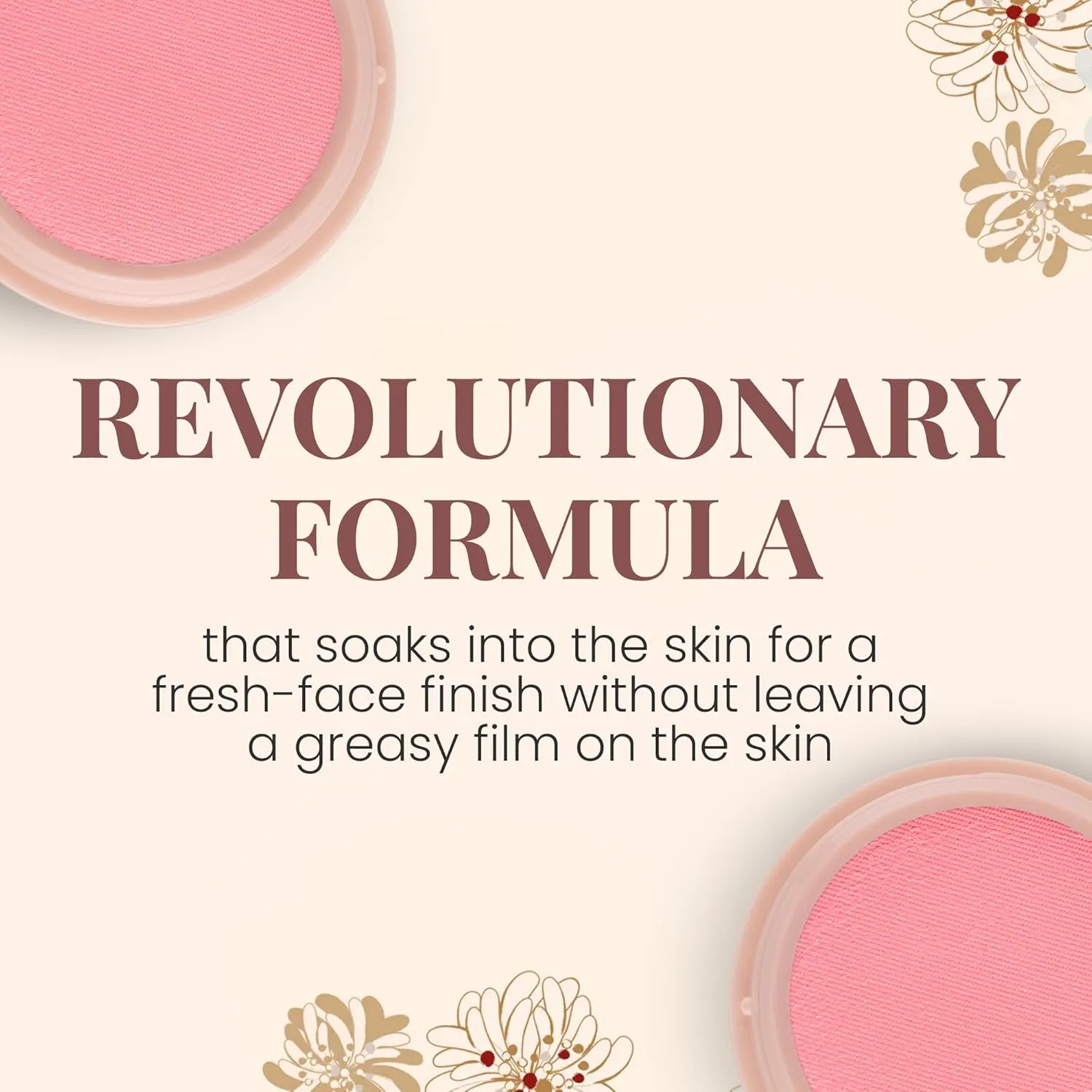 Paul & Joe Gel Blush, Bright and Buildable Blush Makeup, Water-Based Gel Makeup Blush with Hydrating Oils for Dewy, Radiant Finish, Baby Pink Cheek Tint, 02 Mignonne, 0.71 oz