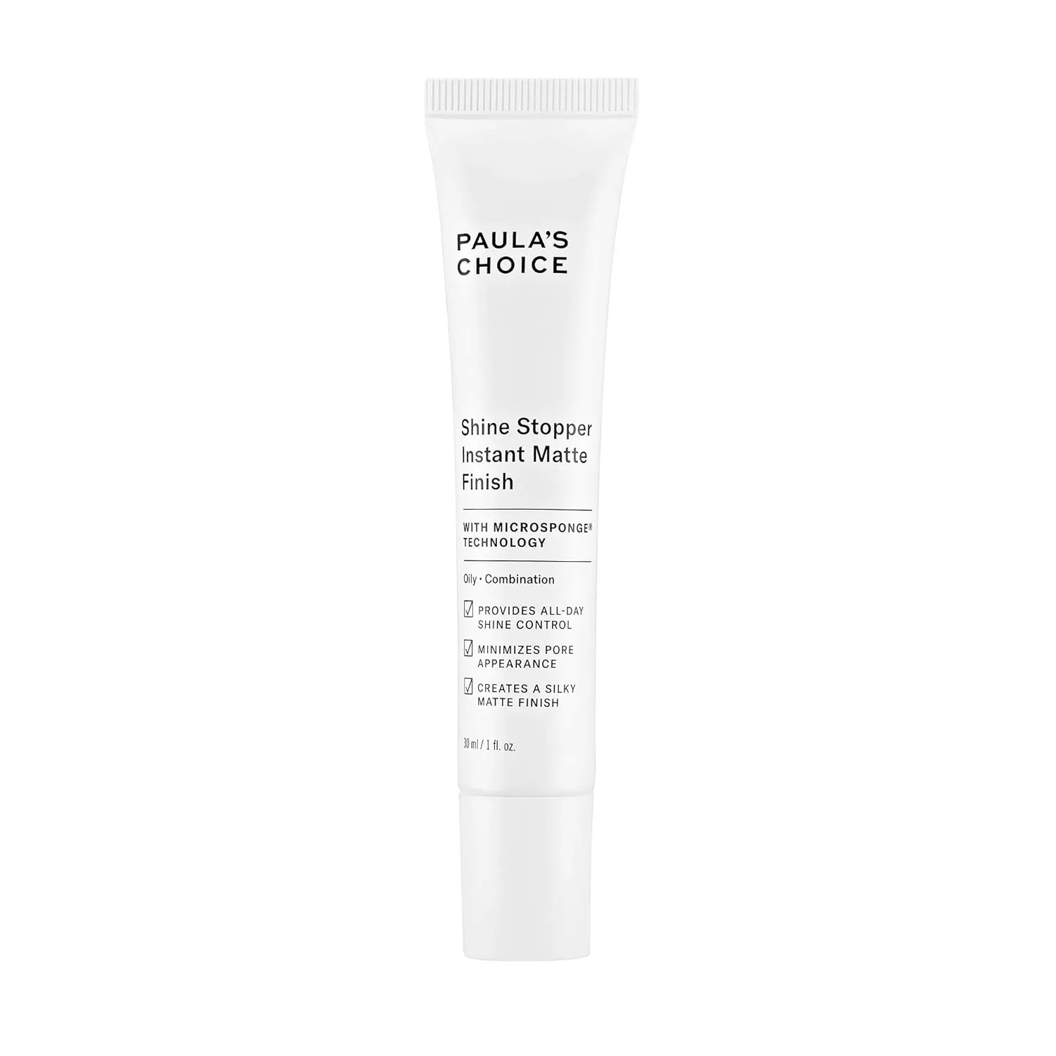 Paula's Choice SHINE STOPPER Instant Matte Finish Oil Control Primer, Pore Minimizer for Oily Skin, 1 Ounce